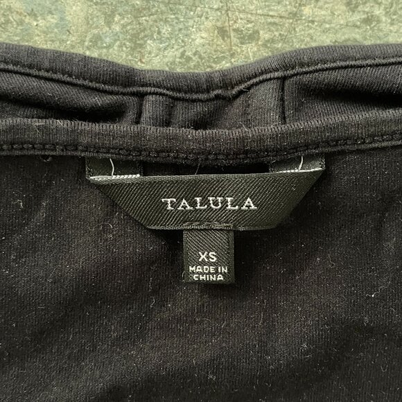 Aritzia Talula Black Crop Tank Top | Size XS - Picture 3 of 4